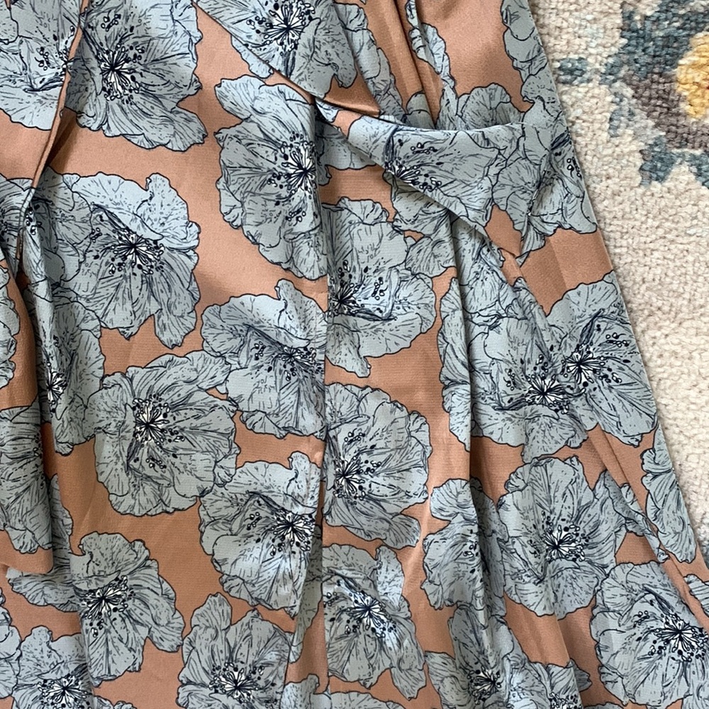 Maxi Wrap Dress with Waist Tie - Picture 3 of 3